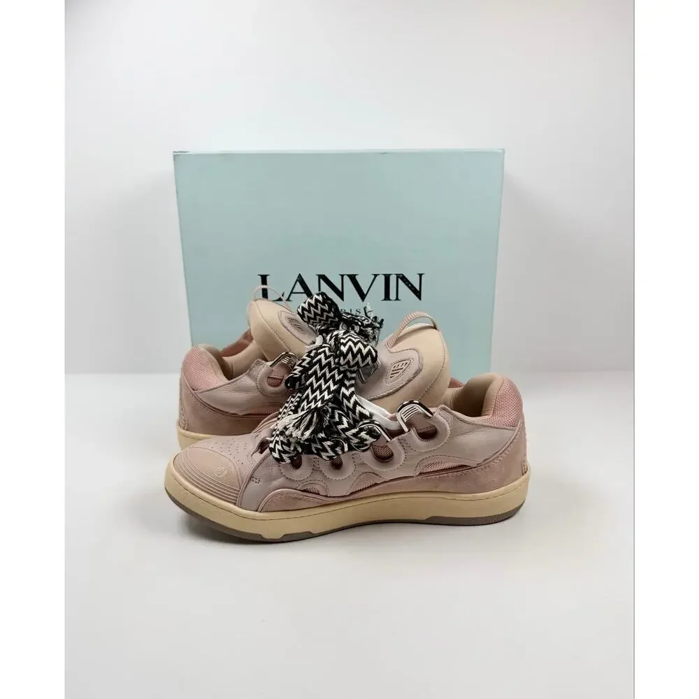 Size 45EU/12US - Lanvin Curb Pink Sneakers